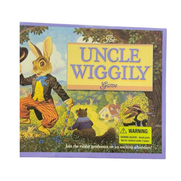 Vtg 2005‎ The Uncle Wiggily Winning Moves Board Game IOB - Picture 2 of 6